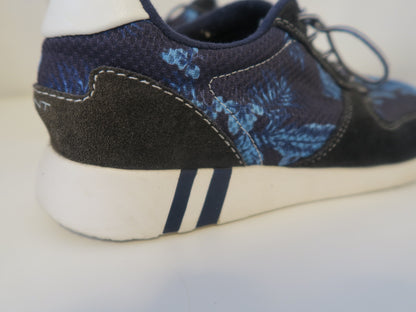 GANT blommiga blå sneakers