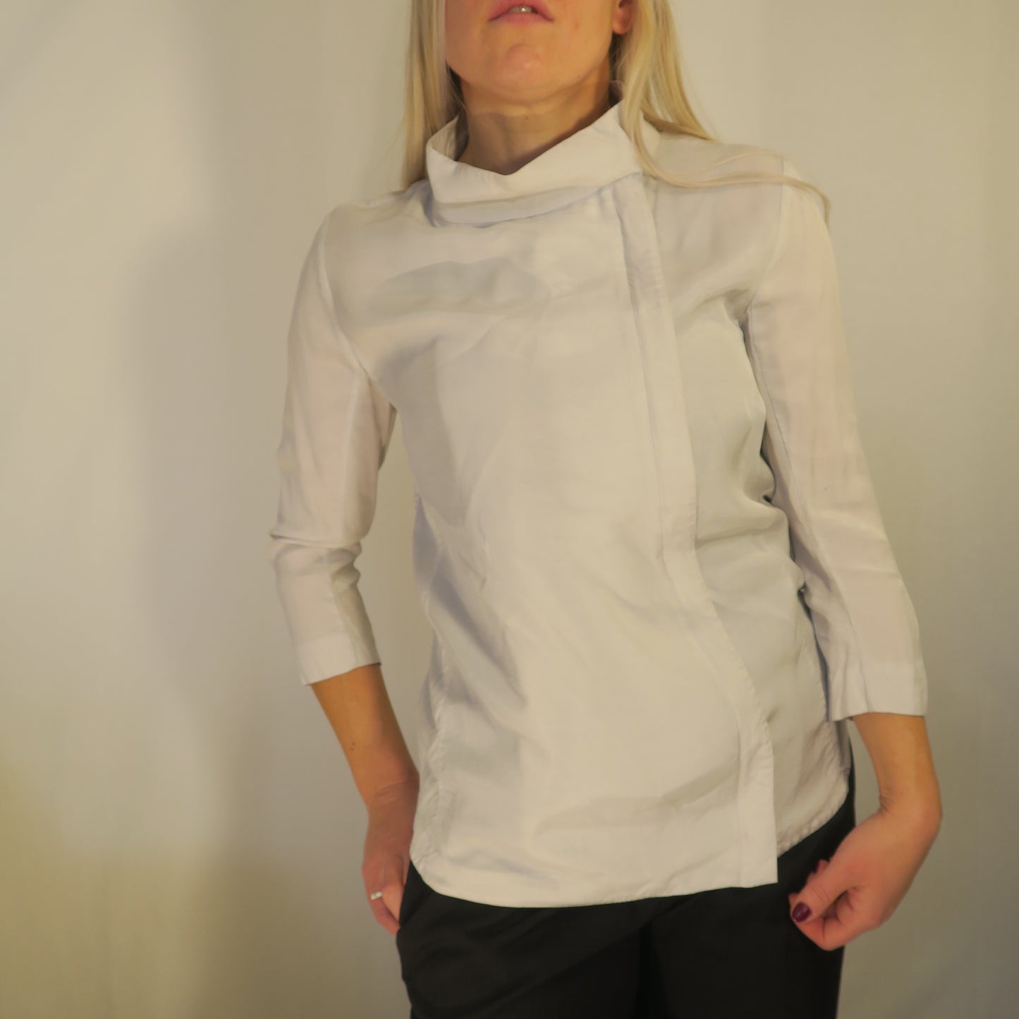 Whyred Faye Blus med krage 36