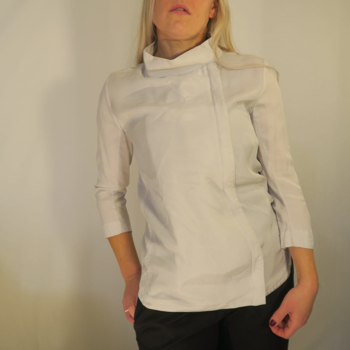 Whyred Faye Blus med krage 36